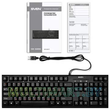 Клавиатура SVEN KB-S300 (Black) картинка 2
